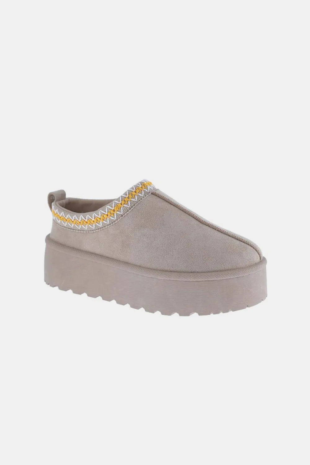Bottines plateforme brodées Weeboo – vue principale – OmniForYou