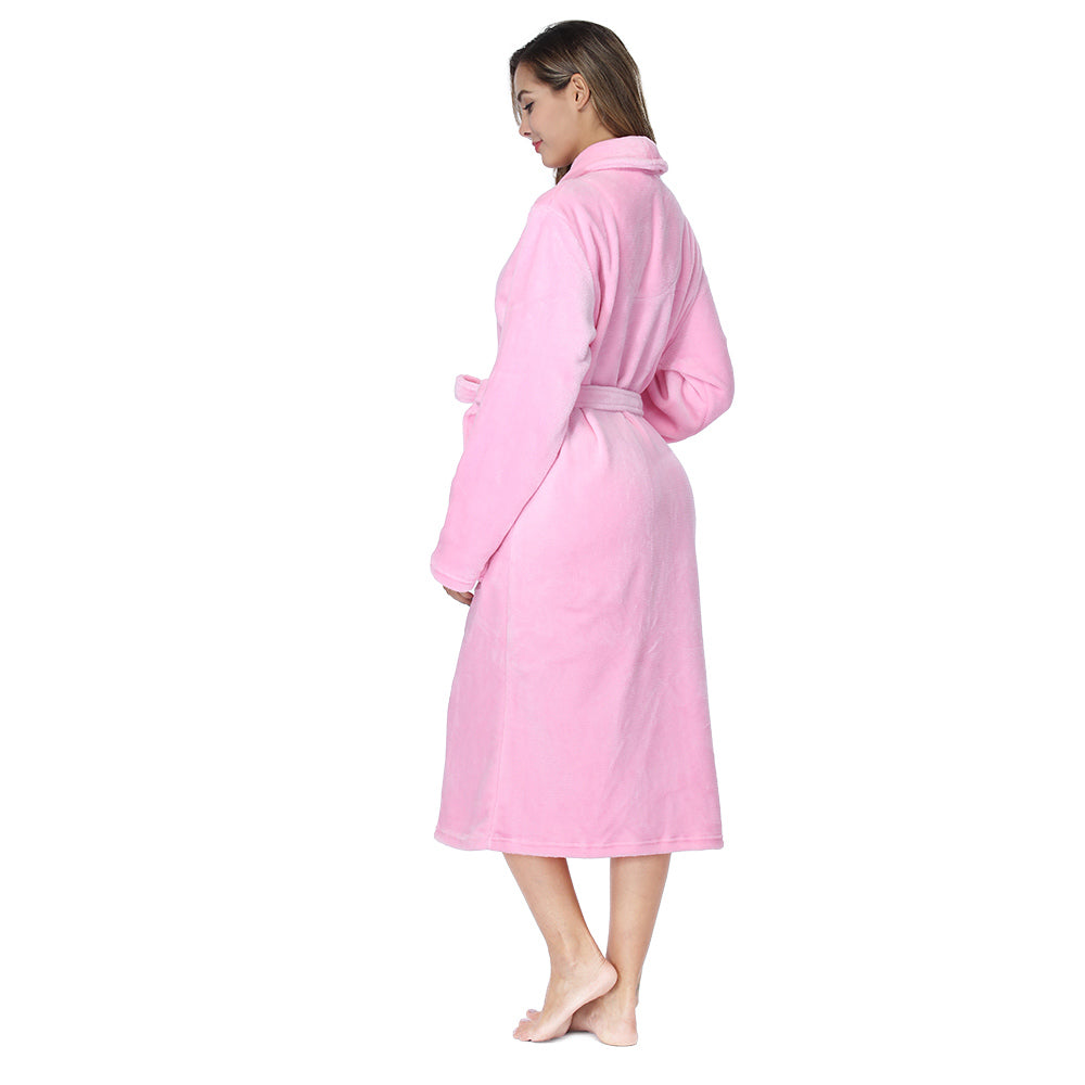 Peignoir Polaire Grande Taille RONGTAI - vue 3 - OmniForYou