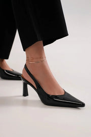 Escarpins bout pointu slingback Beast Fashion – vue principale – OmniForYou