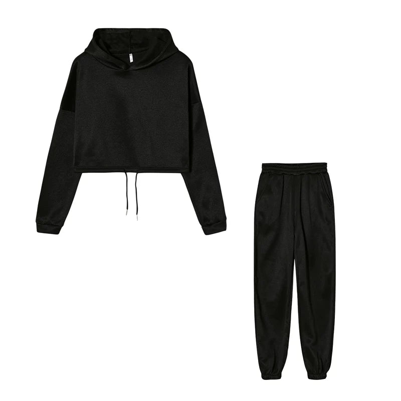 Ensemble Sport Chic – Manches Longues, 2 Pièces