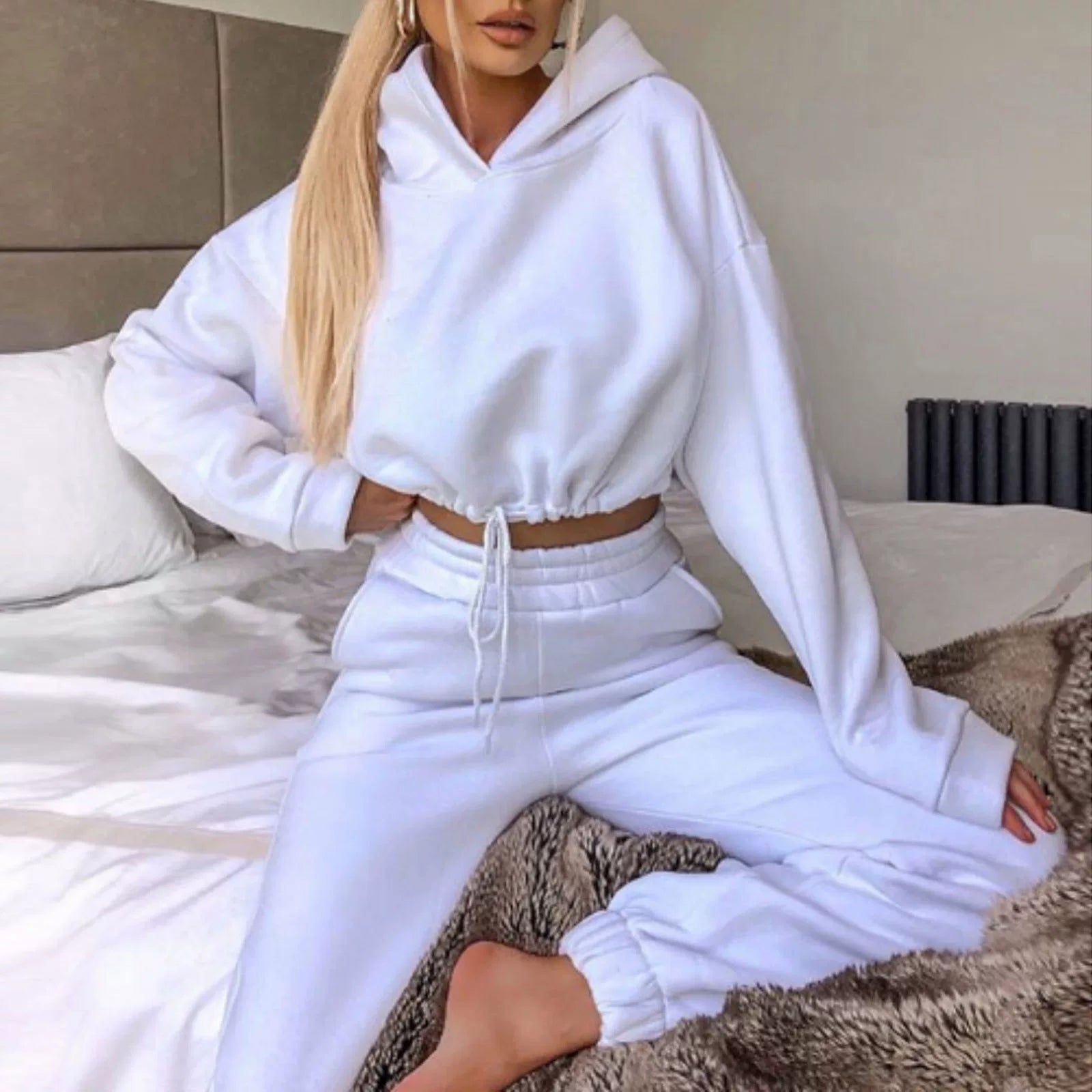 Ensemble Sport Chic – Manches Longues, 2 Pièces