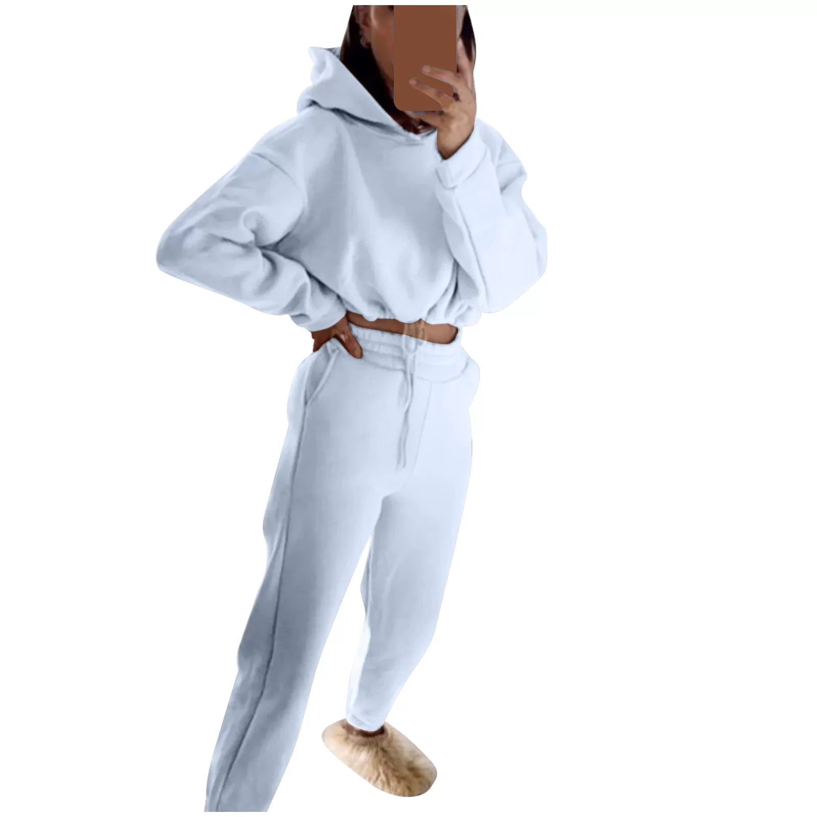 Ensemble Sport Chic – Manches Longues, 2 Pièces