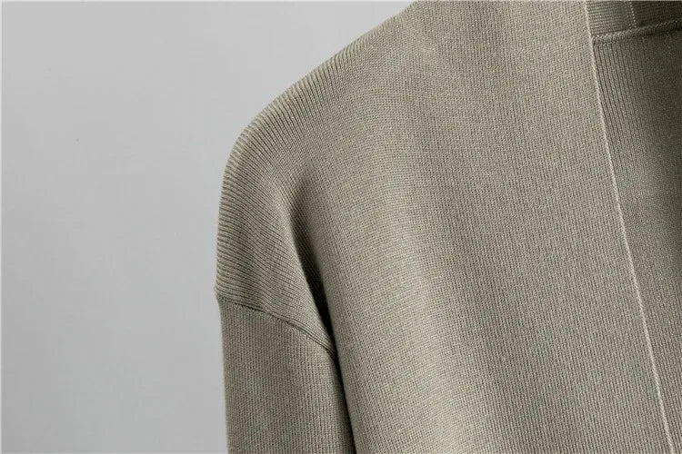 Ensemble Maille 3 Pièces – Cardigan, Top & Pantalon