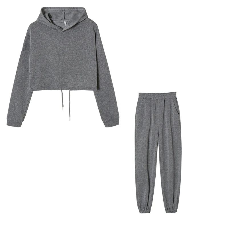 Ensemble Sport Chic – Manches Longues, 2 Pièces