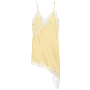 Robe Nuisette Dentelle – Coupe Asymétrique