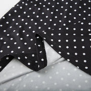 Robe Courte à Pois – Col Halter, Dos Nu