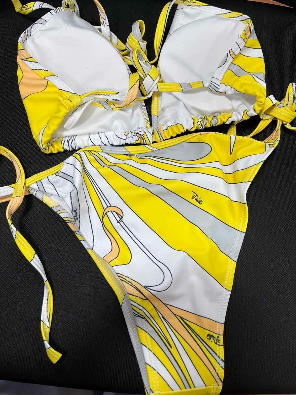 Bikini Push-up Imprimé – Effet Gainant