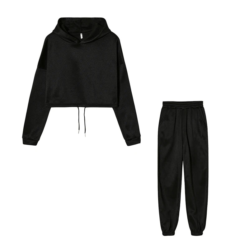 Ensemble Sport Chic – Manches Longues, 2 Pièces