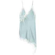 Robe Nuisette Dentelle – Coupe Asymétrique