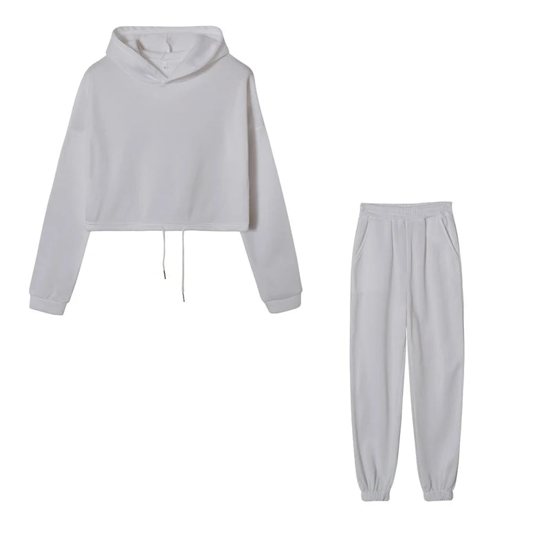 Ensemble Sport Chic – Manches Longues, 2 Pièces