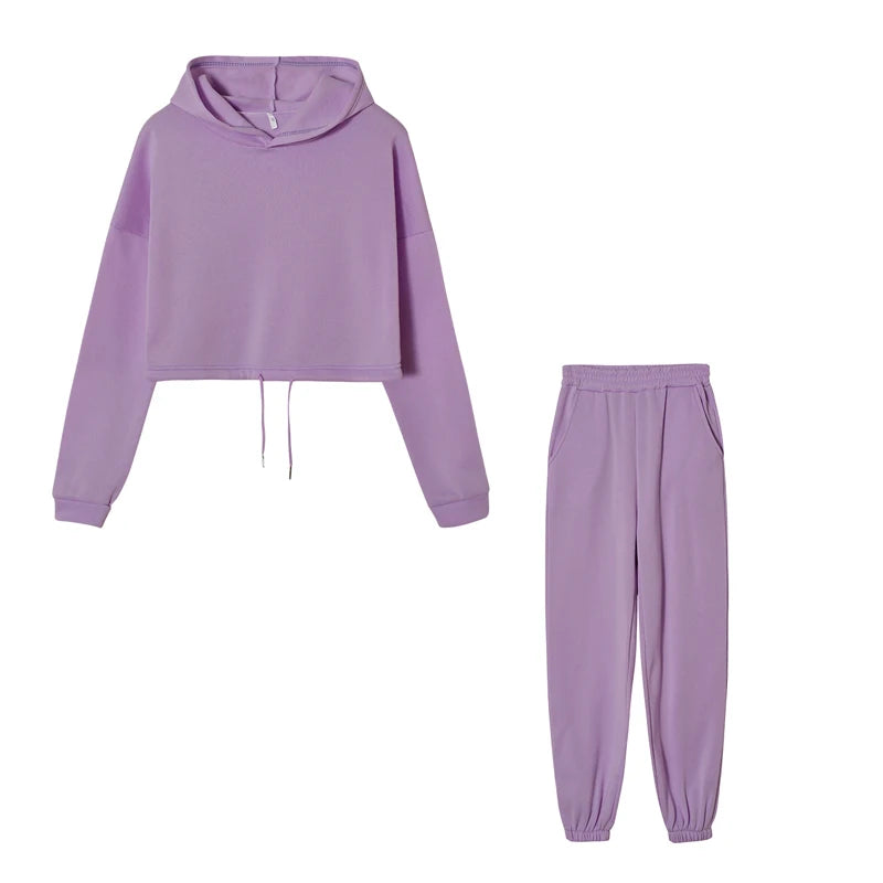 Ensemble Sport Chic – Manches Longues, 2 Pièces