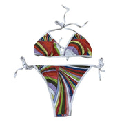 Bikini Push-up Imprimé – Effet Gainant