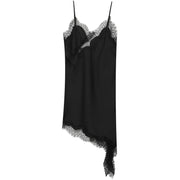Robe Nuisette Dentelle – Coupe Asymétrique
