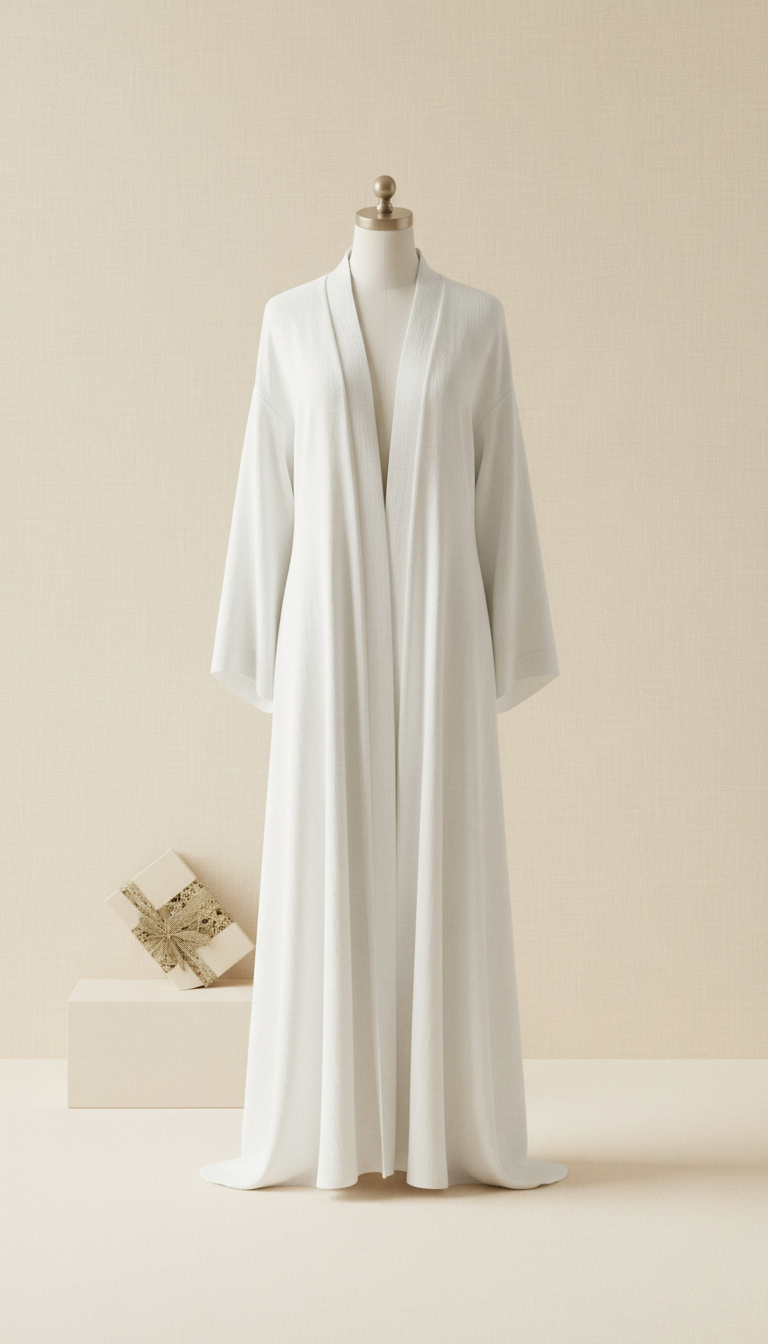 Robe en lin aérien dos nu